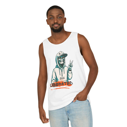 We Are All Satoshi Liberated NRG Skeleton Tank Top