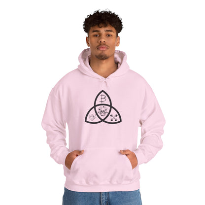 Beef Barbells & Bitcoin Trifecta Hoodie