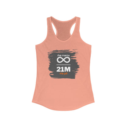 The Matrix Infinity 21M The Pill Women's Racerback Tank