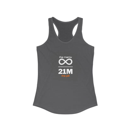 The Matrix Infinity 21M The Pill Women's Racerback Tank