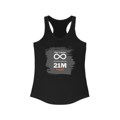 The Matrix Infinity 21M The Pill Women's Racerback Tank