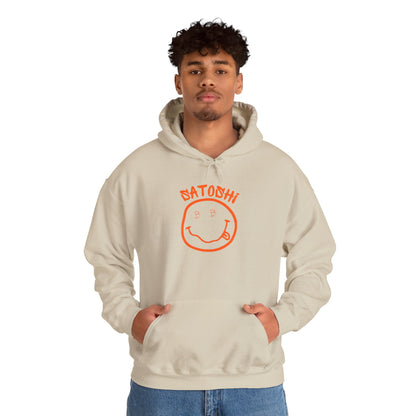 Bitcoin Eyed Satoshi Smiley Hoodie