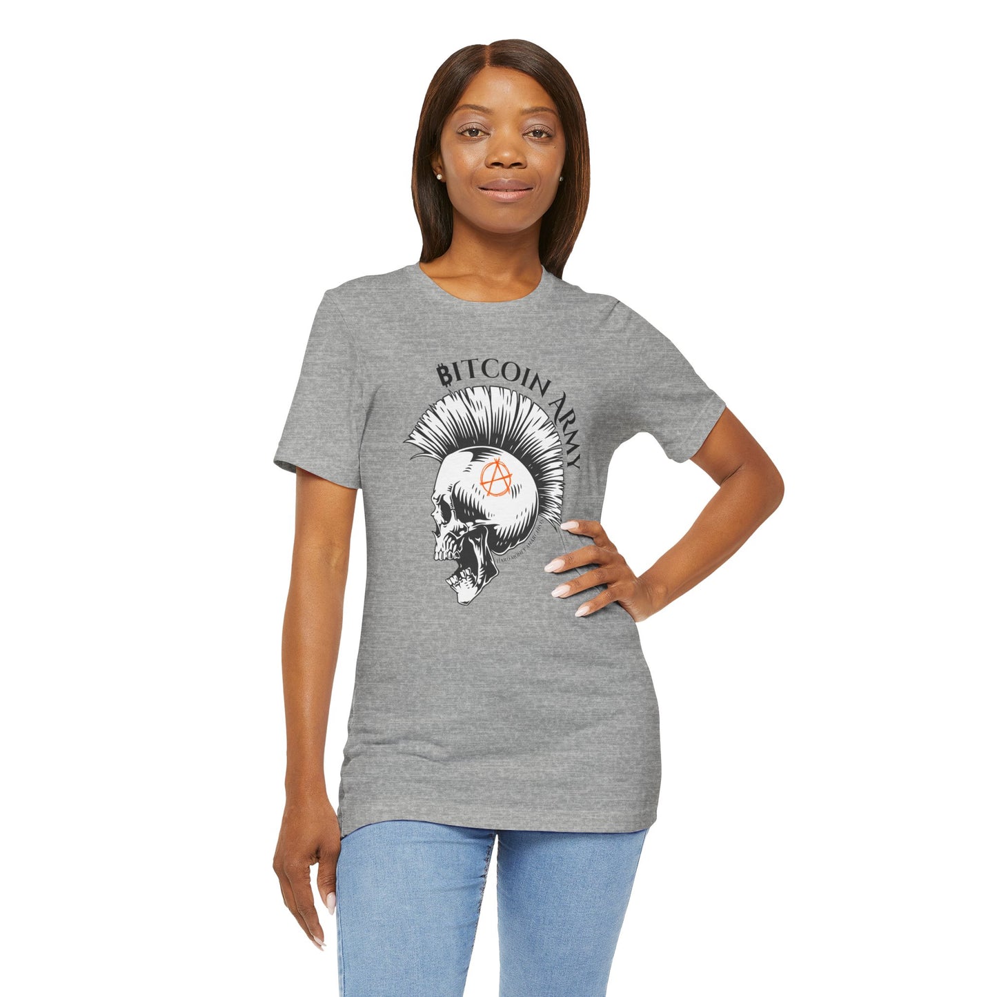 Bitcoin Army Hard Money Anarchists T-Shirt