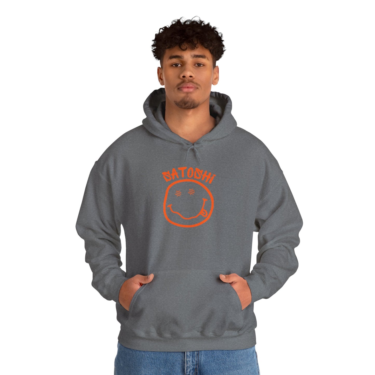 SATS Eyed Satoshi Smiley Hoodie