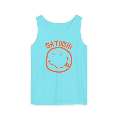 Bitcoin Eyed Satoshi Smiley Tank Top