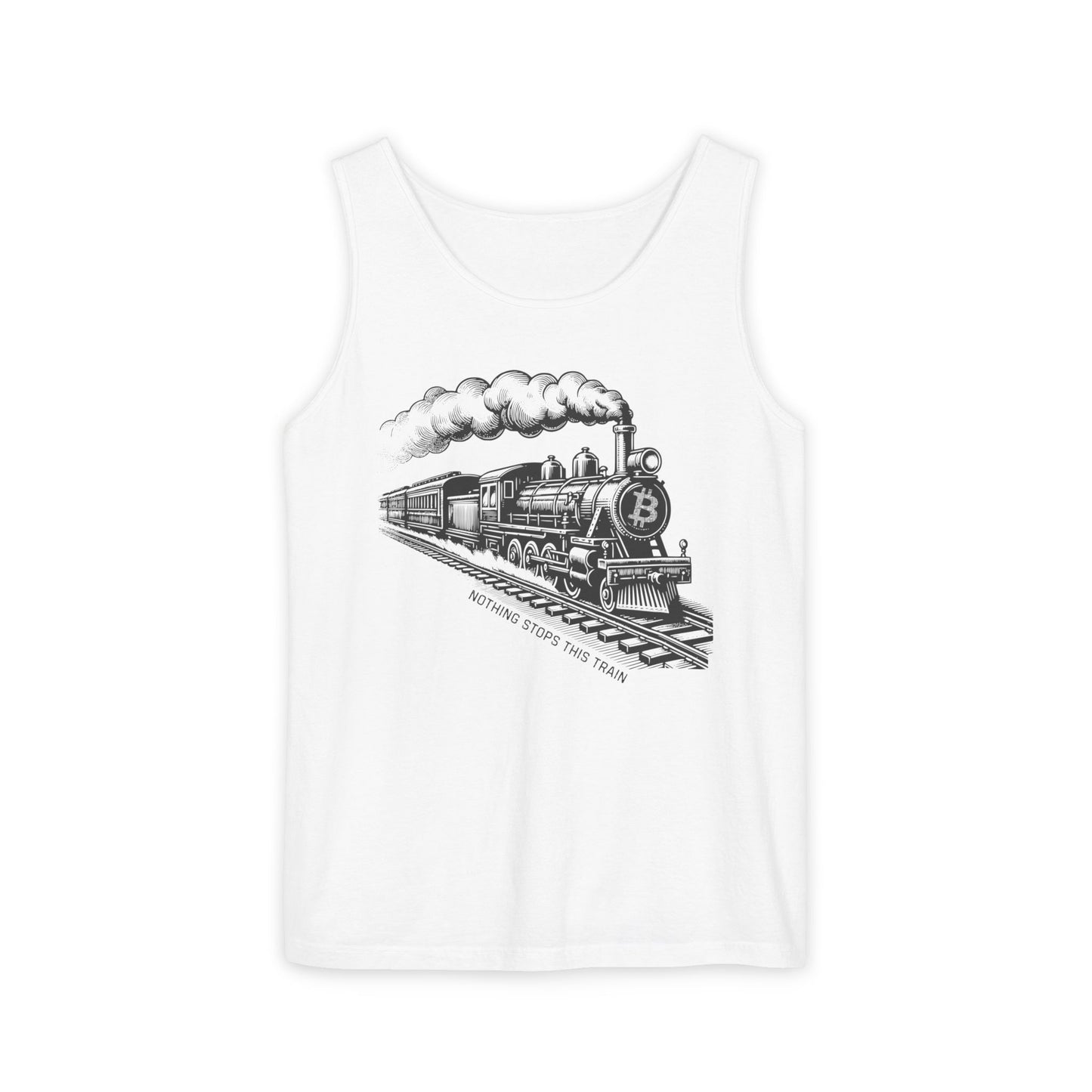 Nothing Stops This Train Vintage Unisex Tank Top