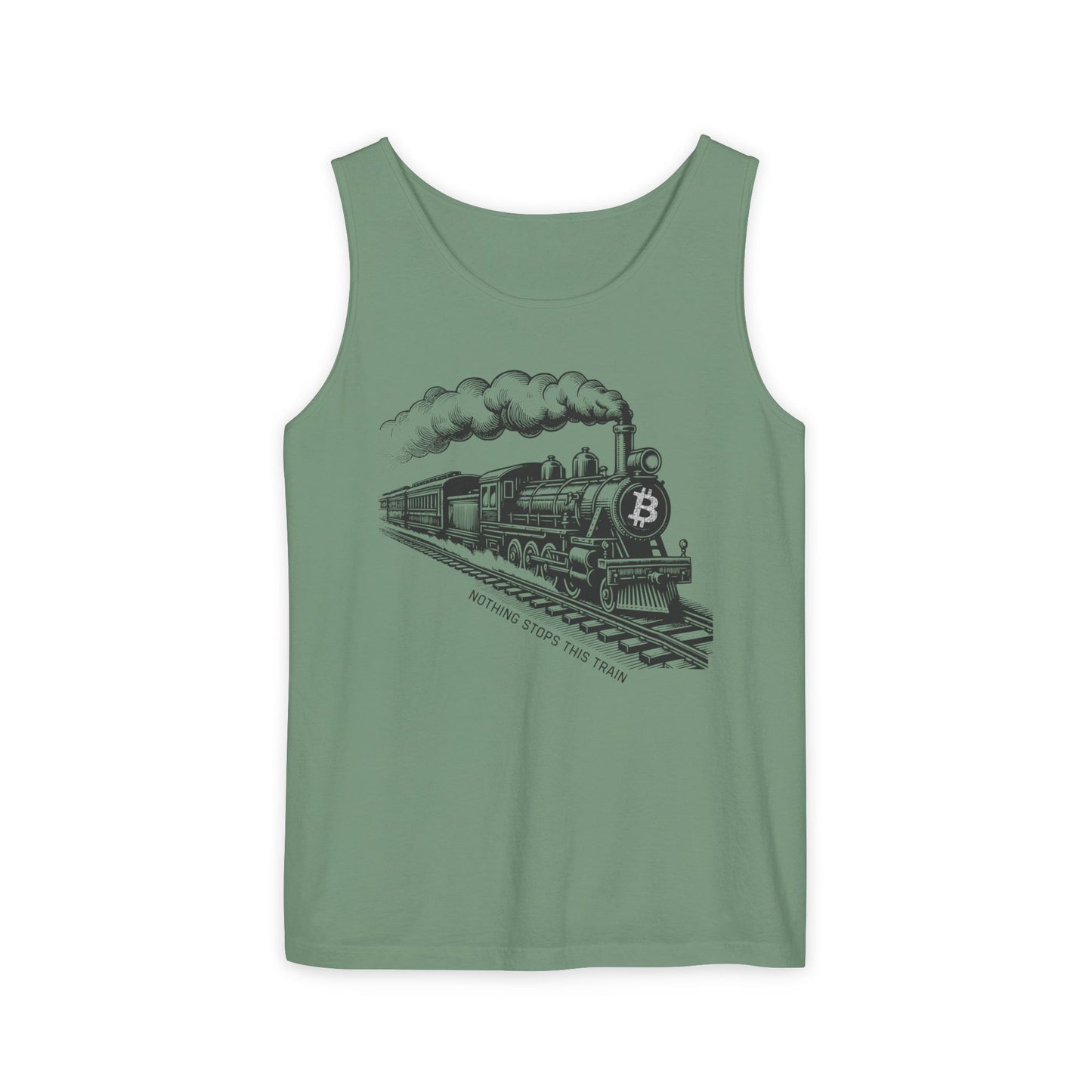 Nothing Stops This Train Vintage Unisex Tank Top