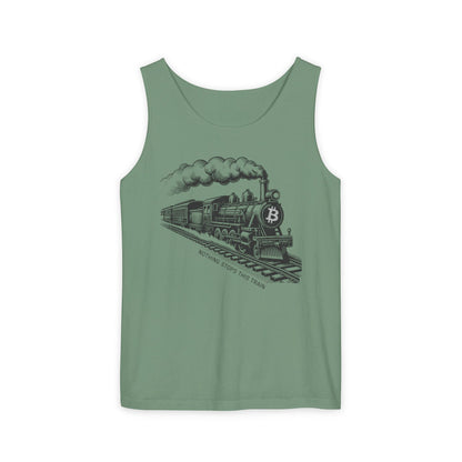Nothing Stops This Train Vintage Unisex Tank Top