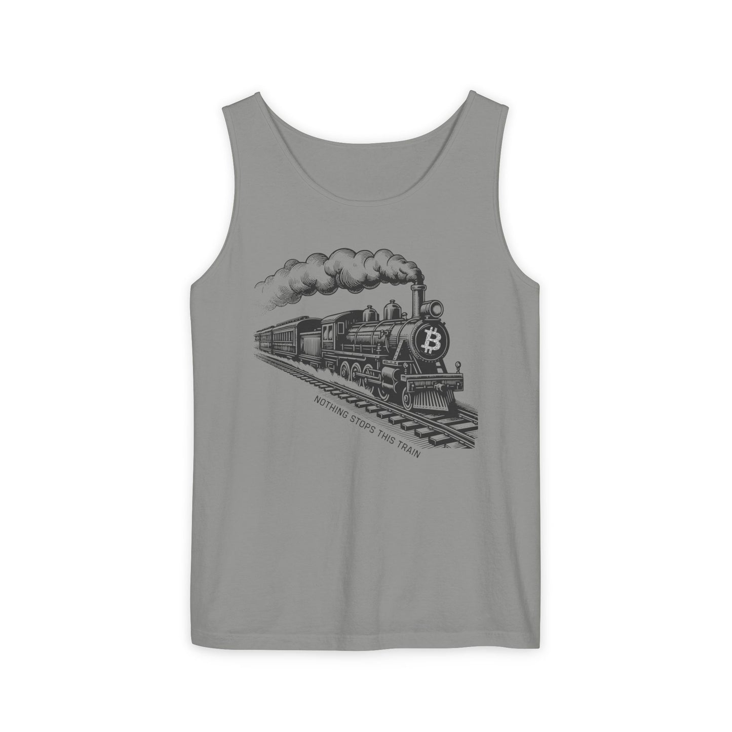 Nothing Stops This Train Vintage Unisex Tank Top