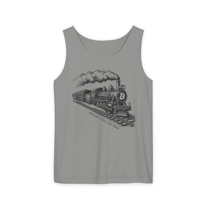 Nothing Stops This Train Vintage Unisex Tank Top