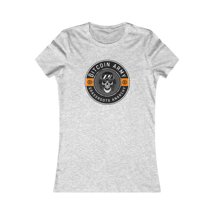 Bitcoin Army Grassroots Anarchy Women's T-Shirt