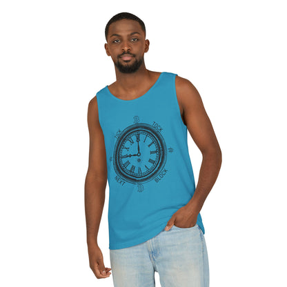 Tick Tock Next Block Unisex Tank Top