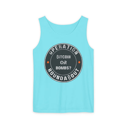 Bitcoin Or Bombs Operation Roundabout Tank Top