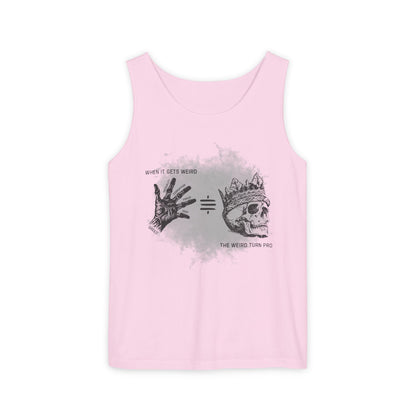 Weird Turn Pro Hand & Skull Unisex Tank Top