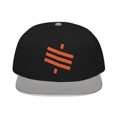 SATS Symbol Embroidered Snapback Hat