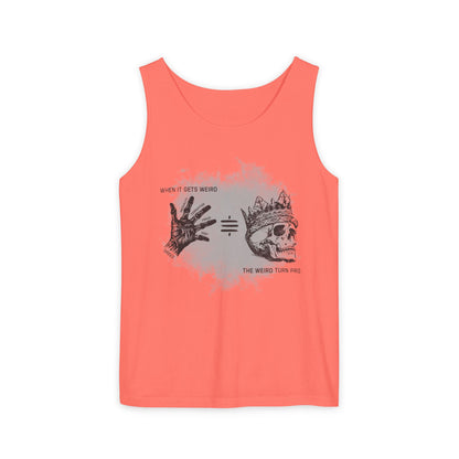Weird Turn Pro Hand & Skull Unisex Tank Top