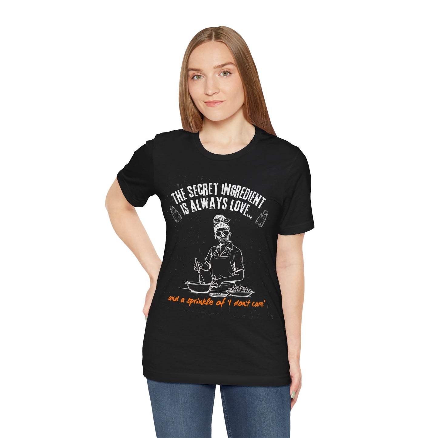 Love-Inspired Cooking Tee, Funny Shirt, Gift for Foodies, Unisex T-Shirt, Perfect for Occasions, Casual Wear