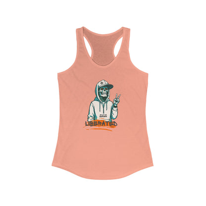 We Are All Satoshi Liberated NRG Women's Racerback Tank