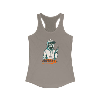 We Are All Satoshi Liberated NRG Women's Racerback Tank