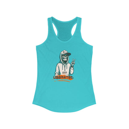 We Are All Satoshi Liberated NRG Women's Racerback Tank