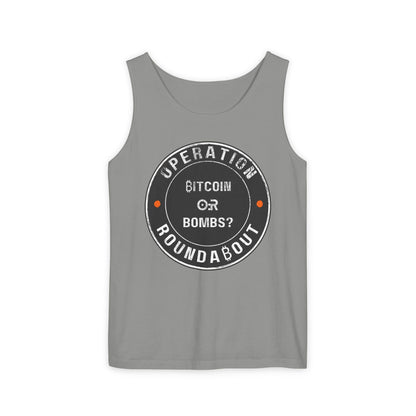 Bitcoin Or Bombs Operation Roundabout Tank Top