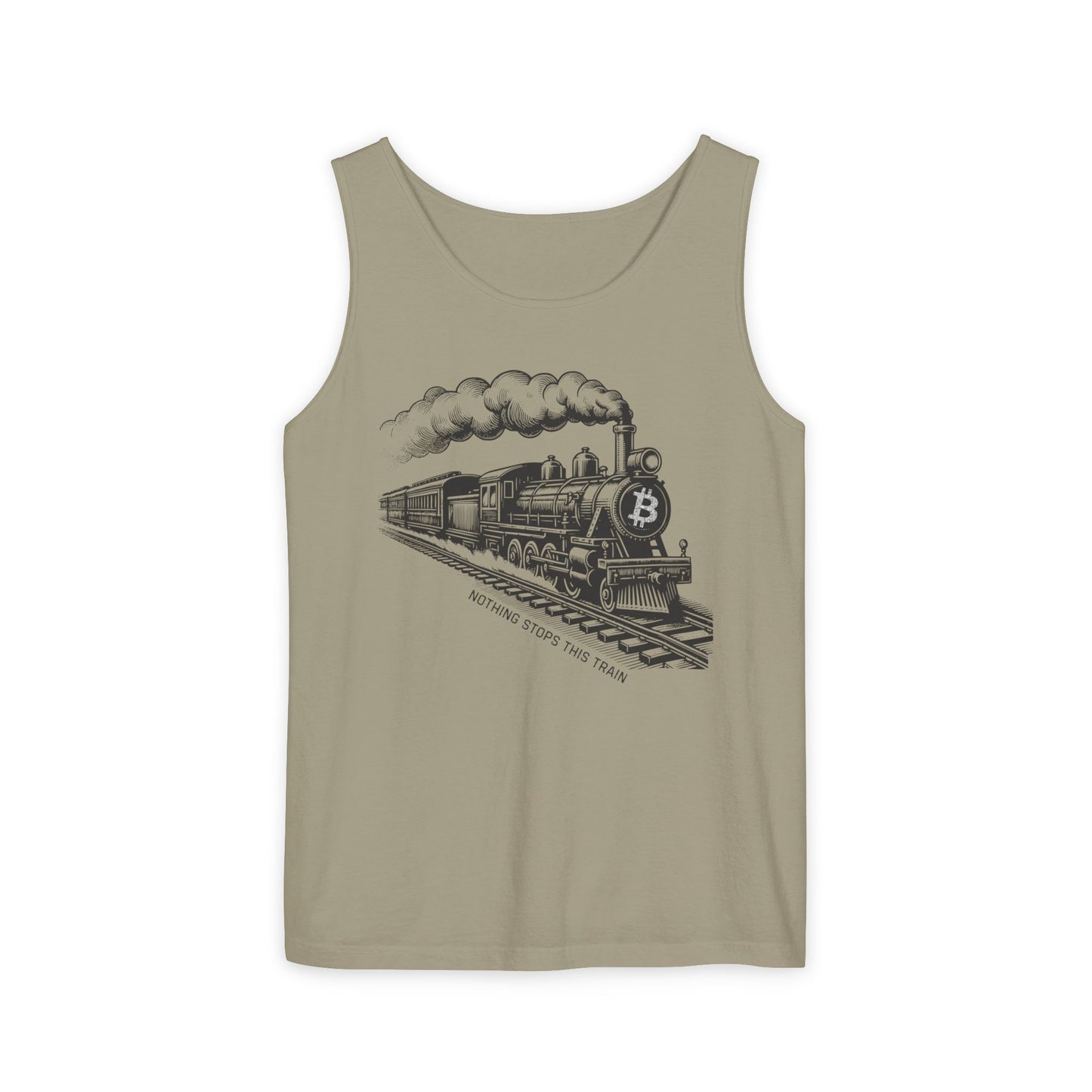 Nothing Stops This Train Vintage Unisex Tank Top