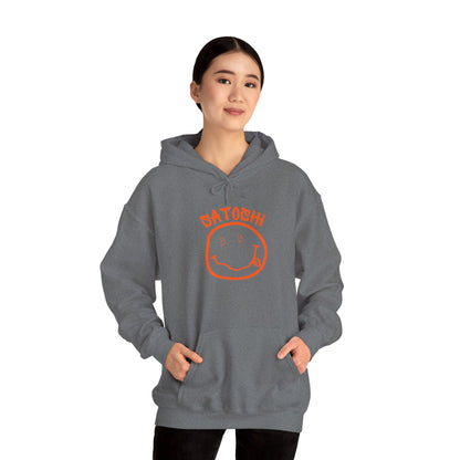 Bitcoin Eyed Satoshi Smiley Hoodie