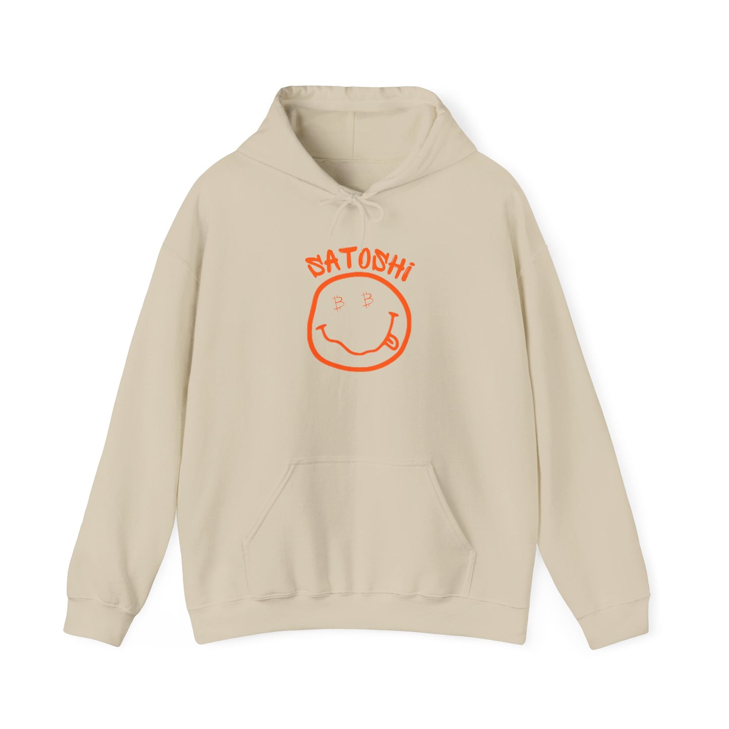 Bitcoin Eyed Satoshi Smiley Hoodie