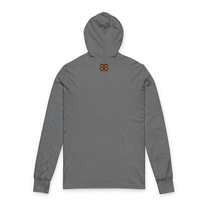 All Conversations Lead Back To Bitcoin Hooded Long Sleeve Tee