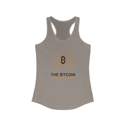 The Bitcoin Broadcast Women's Racerback Tank