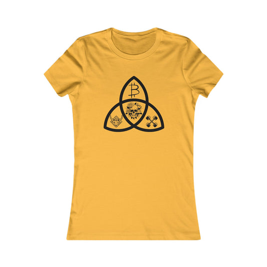 Beef Barbells & Bitcoin Trifecta Women's T-Shirt