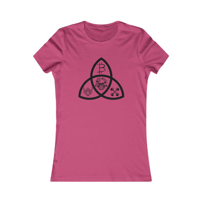 Beef Barbells & Bitcoin Trifecta Women's T-Shirt