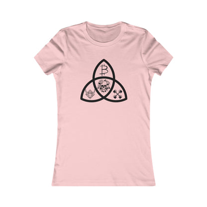 Beef Barbells & Bitcoin Trifecta Women's T-Shirt