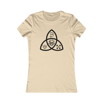 Beef Barbells & Bitcoin Trifecta Women's T-Shirt