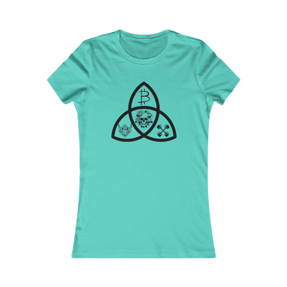 Beef Barbells & Bitcoin Trifecta Women's T-Shirt