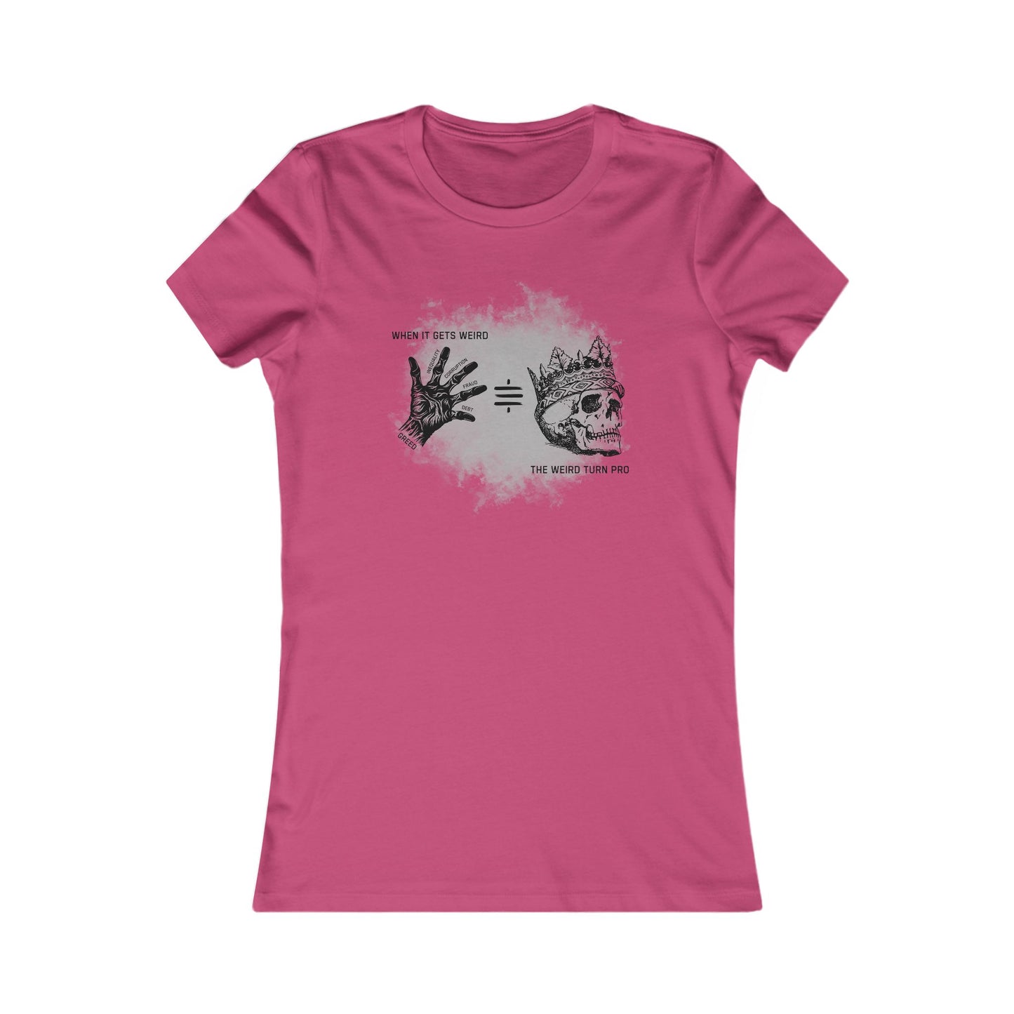 When It Gets Weird The Weird Turn Pro Women's T-Shirt