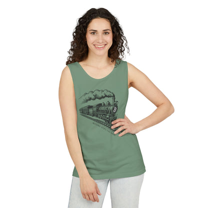 Nothing Stops This Train Vintage Unisex Tank Top