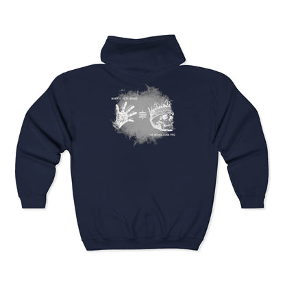 SATS Symbol When It Gets Weird The Weird Turn Pro Zip Up Hoodie