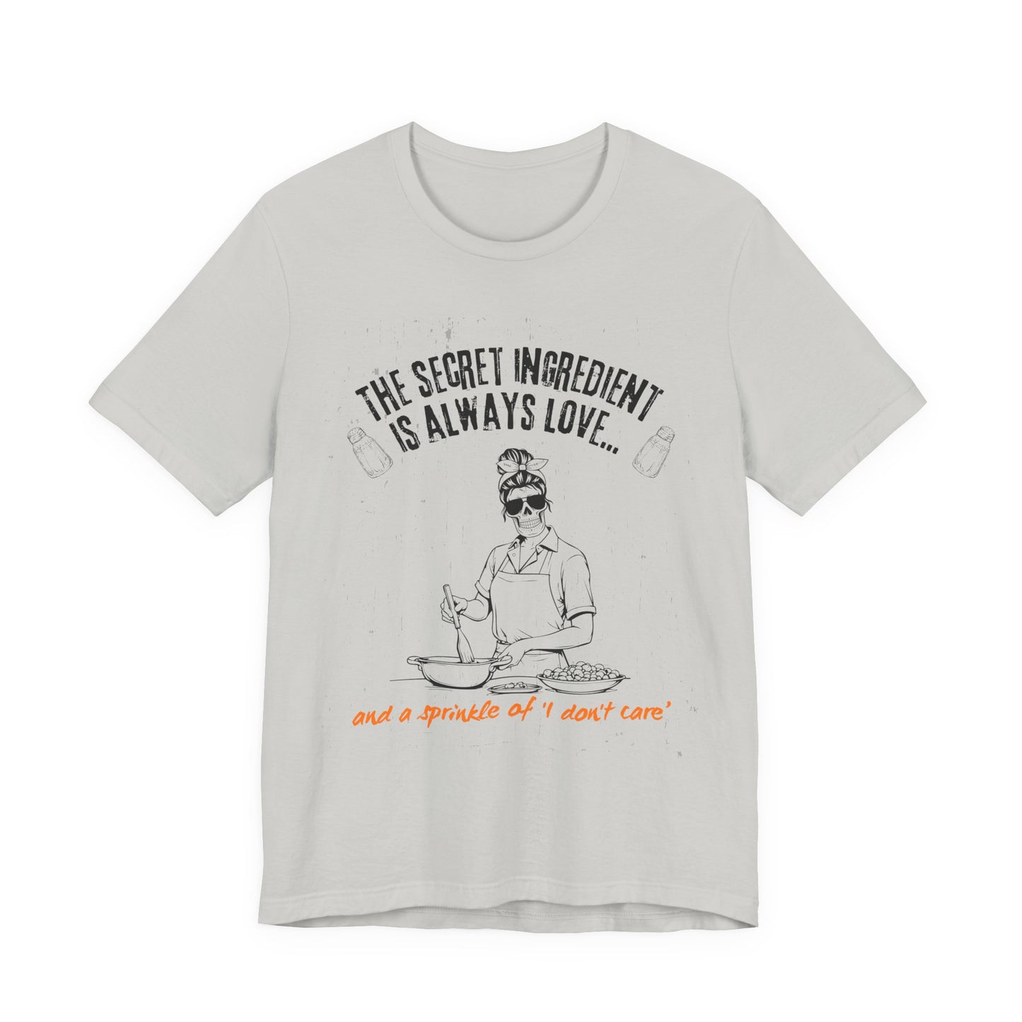 Love-Inspired Cooking Tee, Funny Shirt, Gift for Foodies, Unisex T-Shirt, Perfect for Occasions, Casual Wear