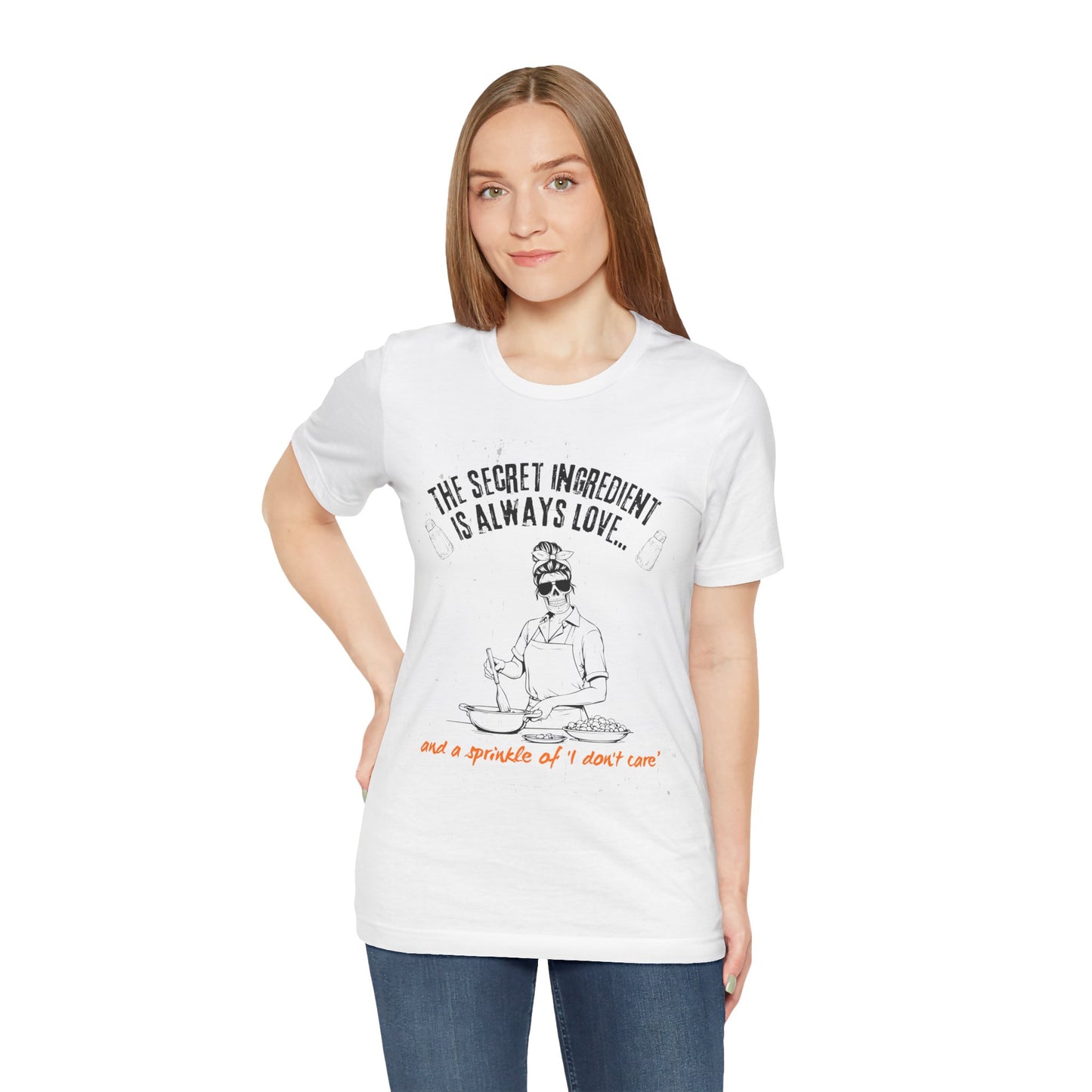 Love-Inspired Cooking Tee, Funny Shirt, Gift for Foodies, Unisex T-Shirt, Perfect for Occasions, Casual Wear