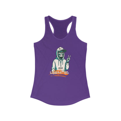 We Are All Satoshi Liberated NRG Women's Racerback Tank