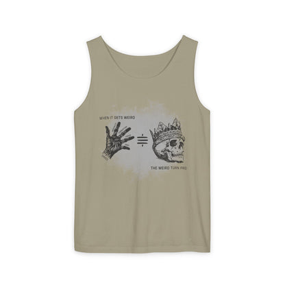 Weird Turn Pro Hand & Skull Unisex Tank Top