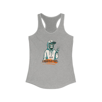 We Are All Satoshi Liberated NRG Women's Racerback Tank