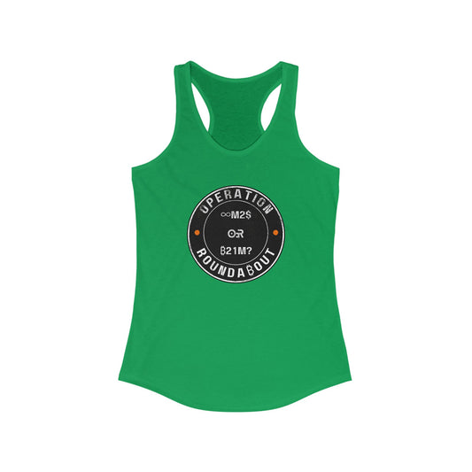 M2 or 21M Operation Roundabout Women's Racerback Tank