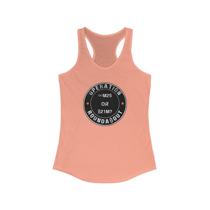 M2 or 21M Operation Roundabout Women's Racerback Tank