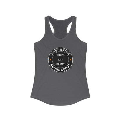 M2 or 21M Operation Roundabout Women's Racerback Tank