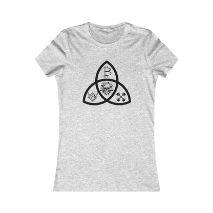 Beef Barbells & Bitcoin Trifecta Women's T-Shirt