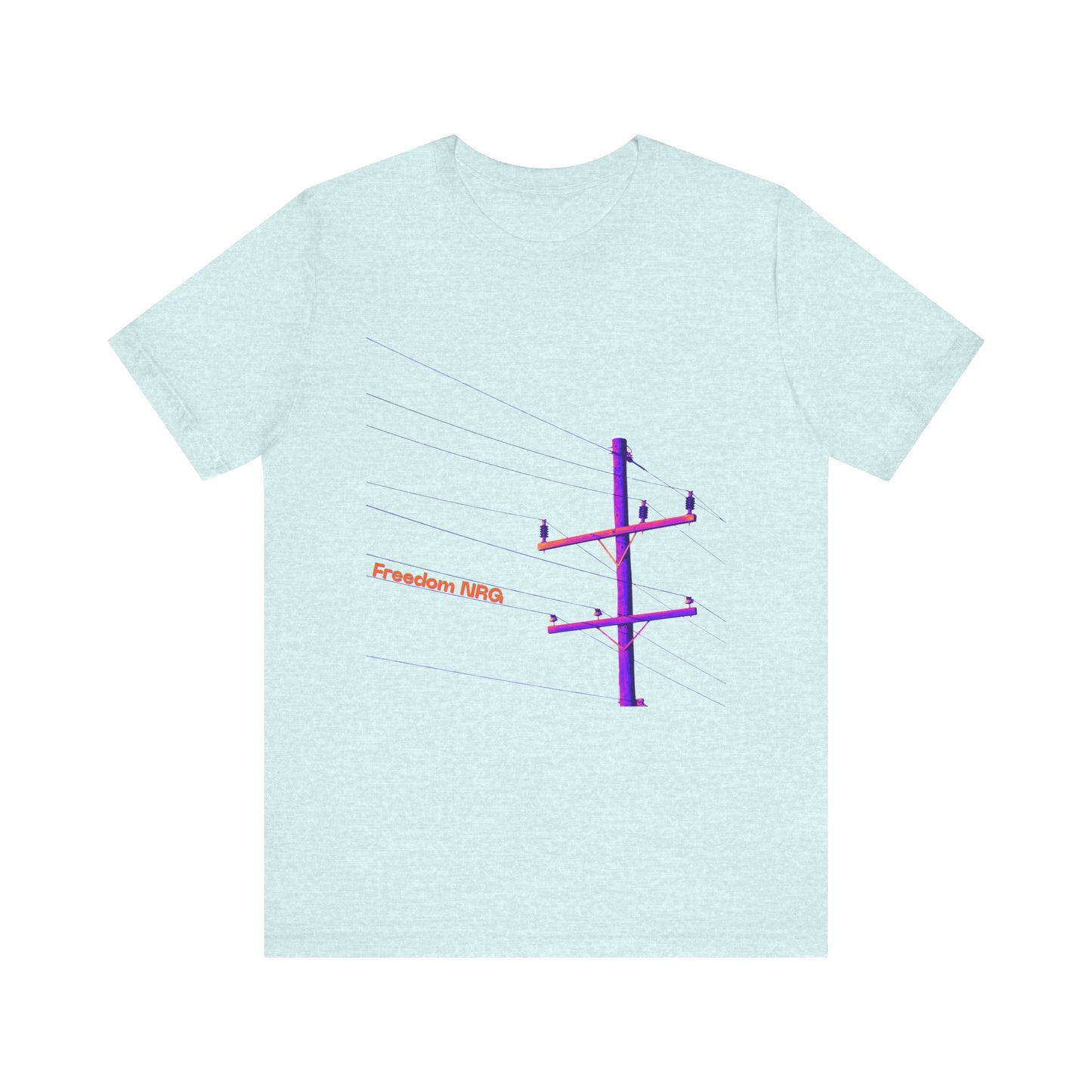 Power Lines Liberated NRG T-Shirt Unisex