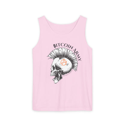 Bitcoin Army Hard Money Anarchists Tank Top