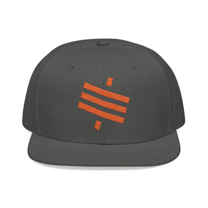 SATS Symbol Embroidered Snapback Hat